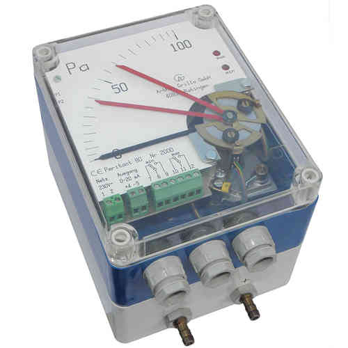 Peritact 80 mit min/max-Kontakt und elektrischem Ausgangssignal