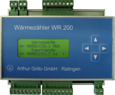 Wärmezähler WR 200 für flüssige Wärmeträger oder für Dampf\\n\\n02.09.2011 08:50